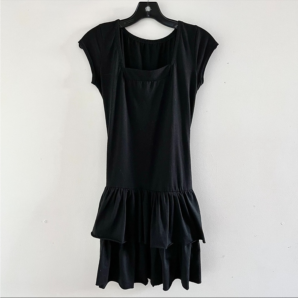 Black Ruffle Dress